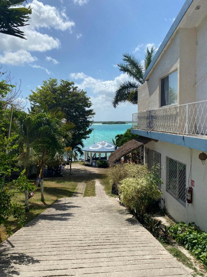 Casa Baklahar Andromeda Hotel Bacalar Buitenkant foto